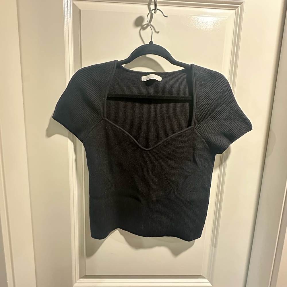 Oat + Fort Black Women's Top